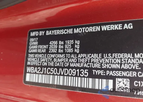 2018 BMW 230I z USA, uszkodzony, nr VIN WBA2J1C50JVD09135